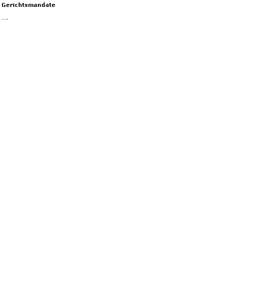 Textfeld: Gerichtsmandate�.